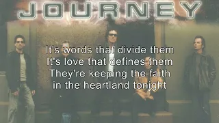 Journey - Faith In The Heartland (Karaoke)