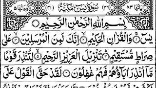 surah Yaseen (سورۃ یٰسین) by Qari Gulfaraz __with Arabic text...