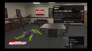 WWE 2K19 The Hulk Vs Spider-man Backstage Brawl