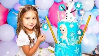 Nastya menyiapkan kejutan untuk ulang tahun Mia