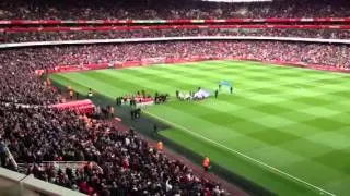 Arsenal v Man Utd Guard of Honour