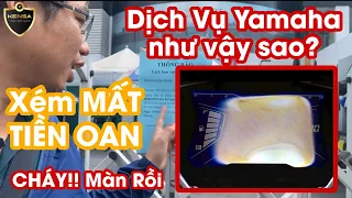 VÉN MÀN BÍ MẬT: Xe NVX cũ BỊ CHÁY MÀN HÌNH được Yamaha Bảo Hành nhưng MẤT TIỀN?  KENSA