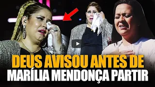 Veja o que DEUS falou antes de Marília Mendonça Partir [Deus Avisou] - DE ARREPIAR!