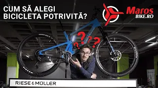 Cum sa alegi bicicleta potrivita? Vezi sugestiile Maros Bike...