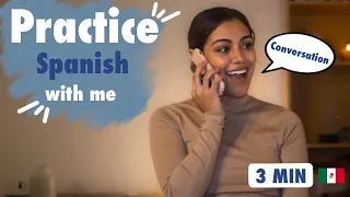 Practice Conversation in Spanish - Interactive Roleplay