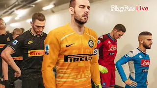 PES 2020 - Napoli vs Inter - Full Match & Goal - Gameplay PC