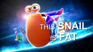 This snail is FAT