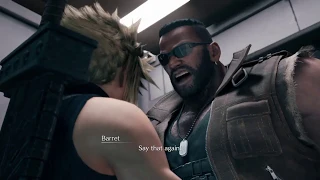 Final Fantasy 7 Remake : Cloud Acting Cold