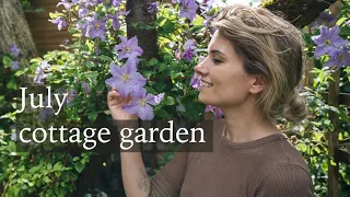 July Cottage Garden Tour - Flowers, Tomato Plants and Pond Disaster