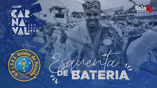 UNIDOS DO PERUCHE 4K - ESQUENTA DE BATERIA | CARNAVAL 2024 - LIGA-SP