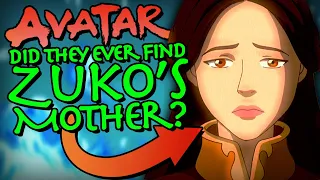 AVATAR: How They Found Zuko's Mother (Last Airbender Lore)