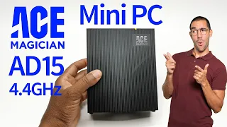 Must see the power of ACEMAGICIAN AD15 NUC mini PC (2023)