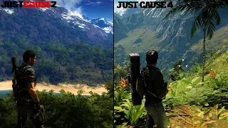 Just Cause 2 Vs Just Cause 4 | Comparison