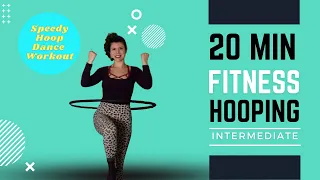Hula Hoop Dance Workout: Intense 20 minute Intermediate to Advanced Fitness Hooping | Abs and Arms