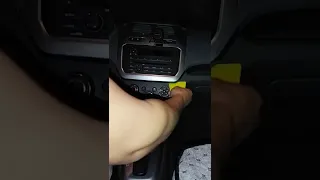 Как снять магнитолу на Шевроле Кобальт/Chevrolet Cobalt removing the radio