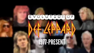 EVOLUTION OF DEF LEPPARD 1977-PRESENT