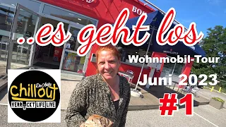 #1..es geht los😍Wohnmobil-Tour Spanien Juni 2023💖