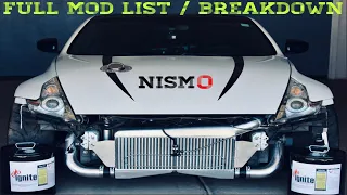 Full build breakdown of my built 370z Nismo