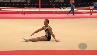 NIN REYES Audrys (DOM) - 2015 Artistic Worlds - Qualifications Floor Exercise