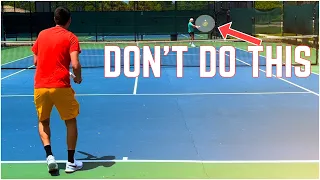 Why You Shouldn’t Slice High Backhands