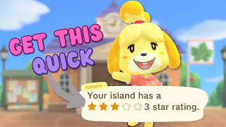 How to get 3 stars FAST in Animal Crossing