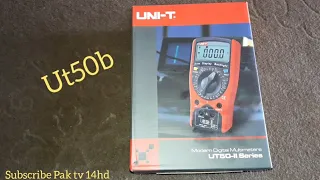 Uni-T UT50B Multimeter unbox-Ac dc Current Max 20A