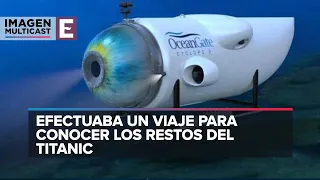 ¿Qué pudo haber pasado con el submarino Titán de OceanGate?