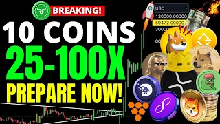 Top 10 Crypto Coins That Will 25X Mid 2024 (LAST CHANCE To Make Millions! - Best Crypto To Buy Now)