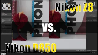 Nikon Z8 vs. Nikon D850 Image Quality Comparison