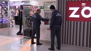 Пожарные проверили уровень безопасности в торговых центрах КЧР