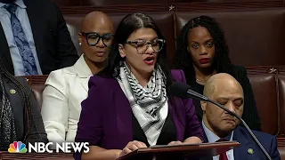 The House votes to censure Democratic Rep. Rashida Tlaib of Michigan over Israel remarks