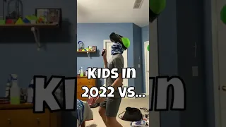 Kids In 2022 Vs. Kids In 1990s😢