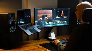 My Minimal Desk Setup for Video Editing (2021)