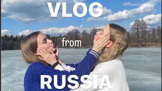 vlog from Russia | Великий Новгород, Москва, ученики по обмену, экскурсии