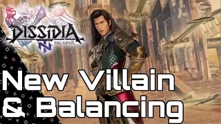 DISSIDIA Final Fantasy NT! VAYNE New Character & New Stage + Balances