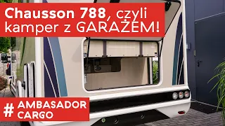 Chausson 788 - kamper z OGROMNYM garażem!