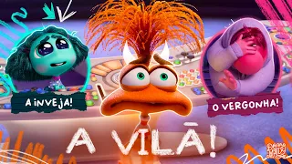 DIVERTIDA MENTE 2: ANSIEDADE É A VILÃ MESMO!!! 💣 - Análise Completa do novo trailer