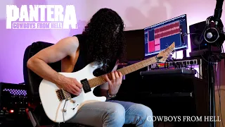 PANTERA - COWBOYS FROM HELL (Guitar Cover)