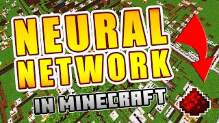 I BUILT A NEURAL NETWORK IN MINECRAFT | Analog Redstone Network w/ Backprop & Optimizer (NO MODS)