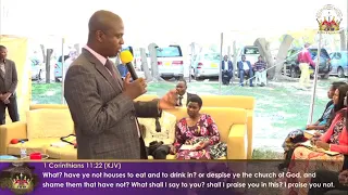 The Communion Of The Lord's Supper led by Apostle Chiwenga