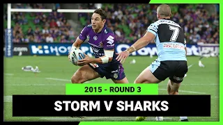 Melbourne Storm v Cronulla-Sutherland Sharks | 2015 NRL Round 3 | Full Match Replay