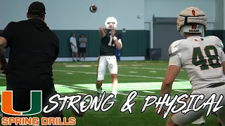 Drills in Full Pads feat. Offensive Linemen & Defensive Players | "If We Tackle Like That"