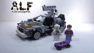 Lego Ideas 21103 The DeLorean Time Machine / DeLorean Zeitmaschine - Lego Speed Build Review