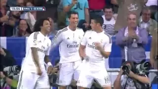 Ronaldo James Marcelo Dance- Real Madrid vs Athletic Bilbao 2014/2015