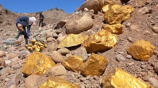 Huge Gold Nuggets In The Quarry, How Is This possible!?