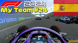 PERFECTLY TIMED SAFETY CAR? - F1 2021 My Team Career Mode #24: Spain