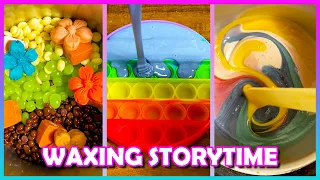 🌈✨ Satisfying Waxing Storytime ✨😲 #446 I'm leaving my husband for talking behind my back