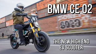 BMW CE 02 // TEST DRIVE AND FIRST IMPRESSION // REVIEW // NEW SCOOTER 2024