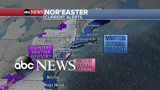Millions on East Coast expecting powerful storm