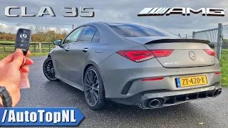 2020 Mercedes AMG CLA 35 | REVIEW POV on ROAD & AUTOBAHN (NO SPEED LIMIT) by AutoTopNL
